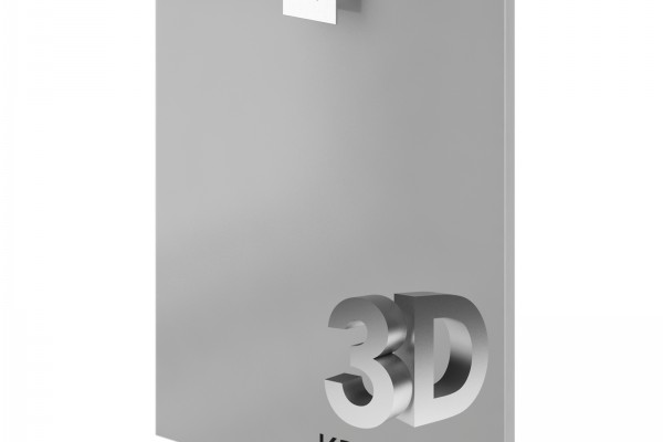 Фасад Пластик HPL- Серый, 3D кромка