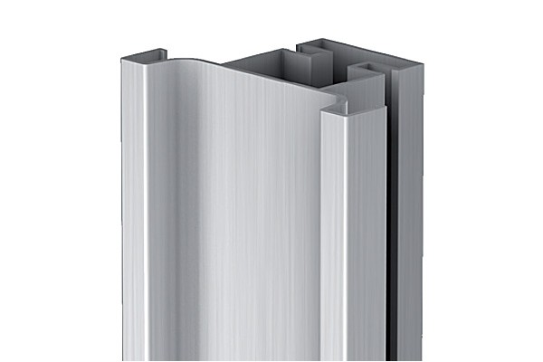 Профиль GOLA вертикальный промежуточный, для 16мм ДСП, L=4500мм, отделка алюминий анодированный
